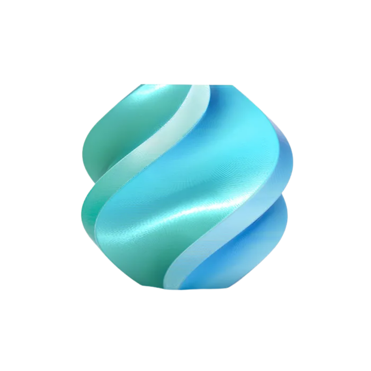 Blue Hawaii - Bambu 3D Filament PLA Silk