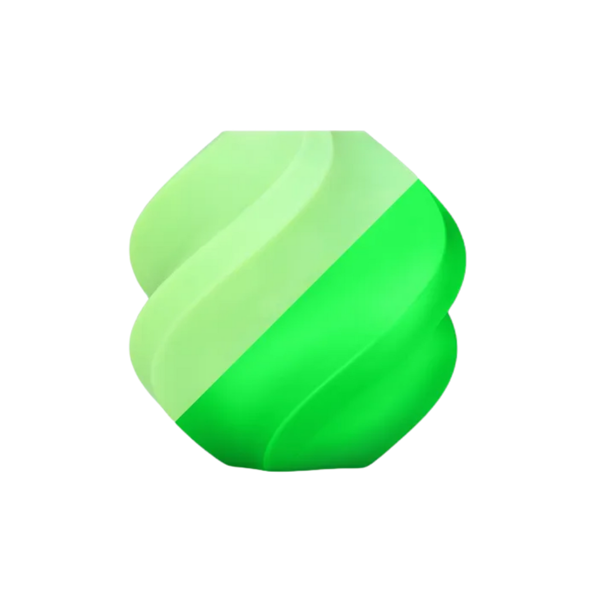 Bambu 3D Printer Filament PLA Glow - Green