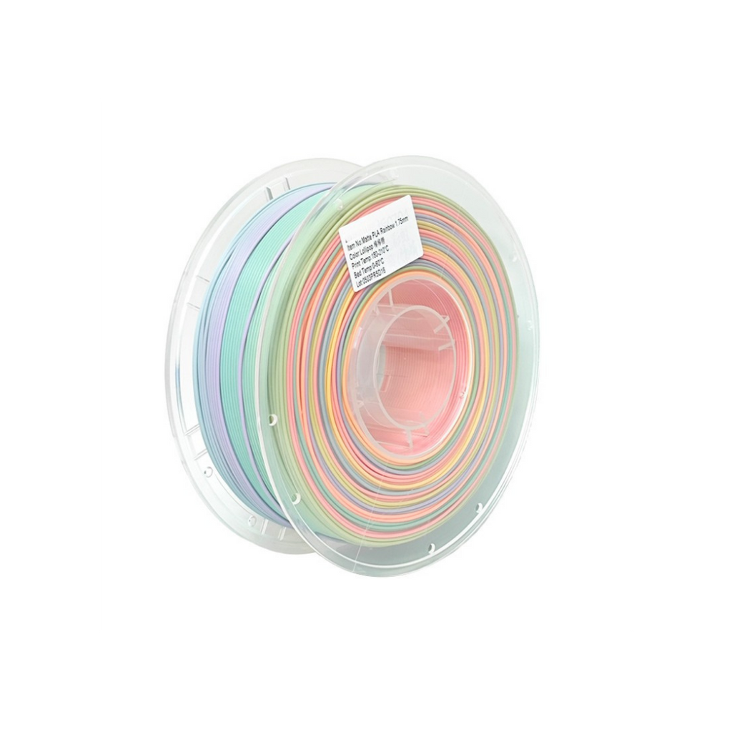 Willys 3D Filament Matte PLA Rainbow