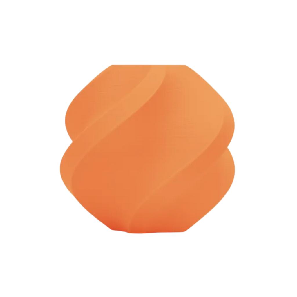 Bambu Lab PLA Matte 3D Filament - Mandarin Orange