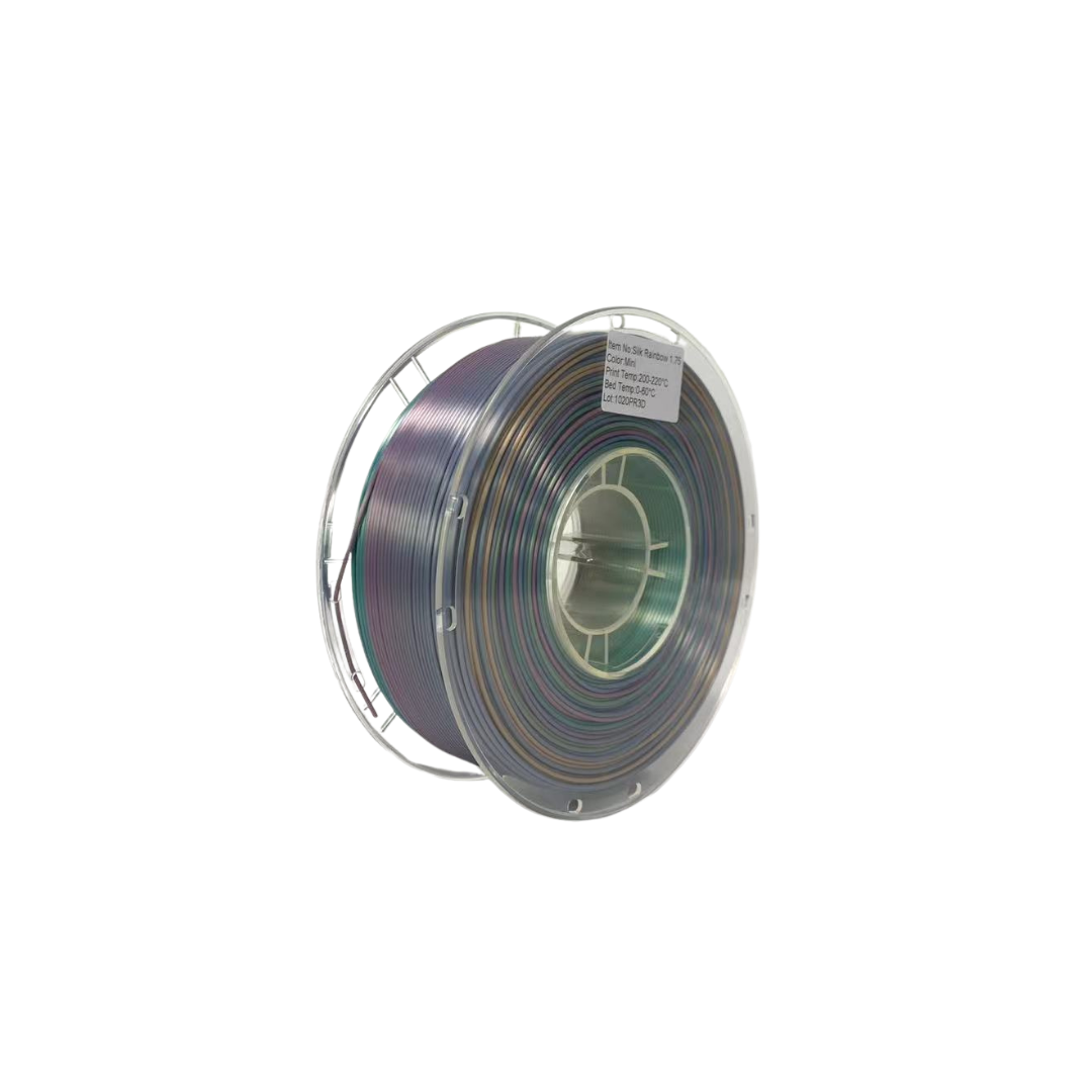 Willys 3D Filament PLA Silk Rainbow - Min Rainbow
