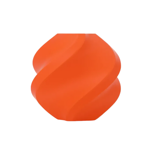 Orange Bambu 3D Filament PLA Tough+
