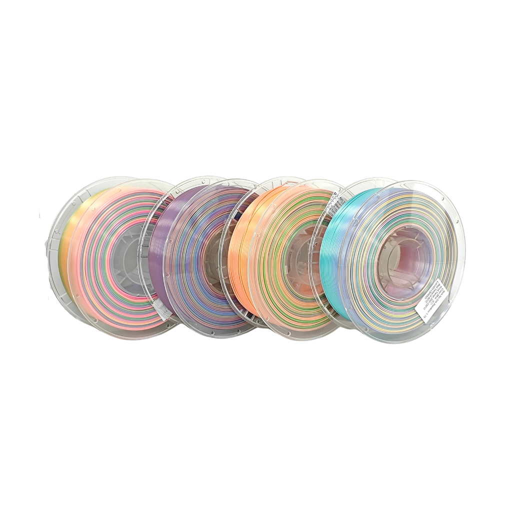 Willys 3D Filament PLA Silk Rainbow