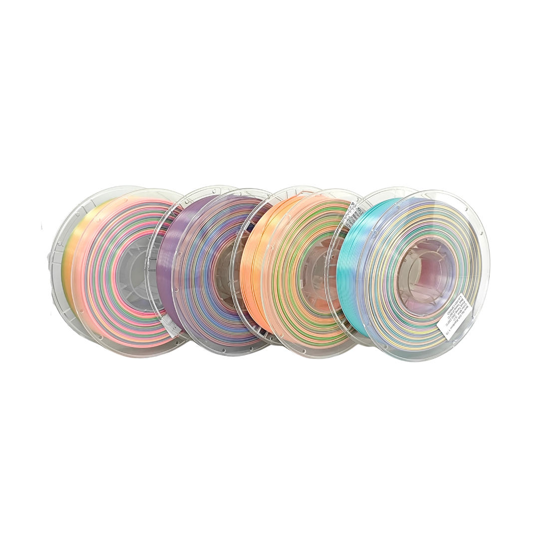 Willys 3D Filament PLA Silk Rainbow