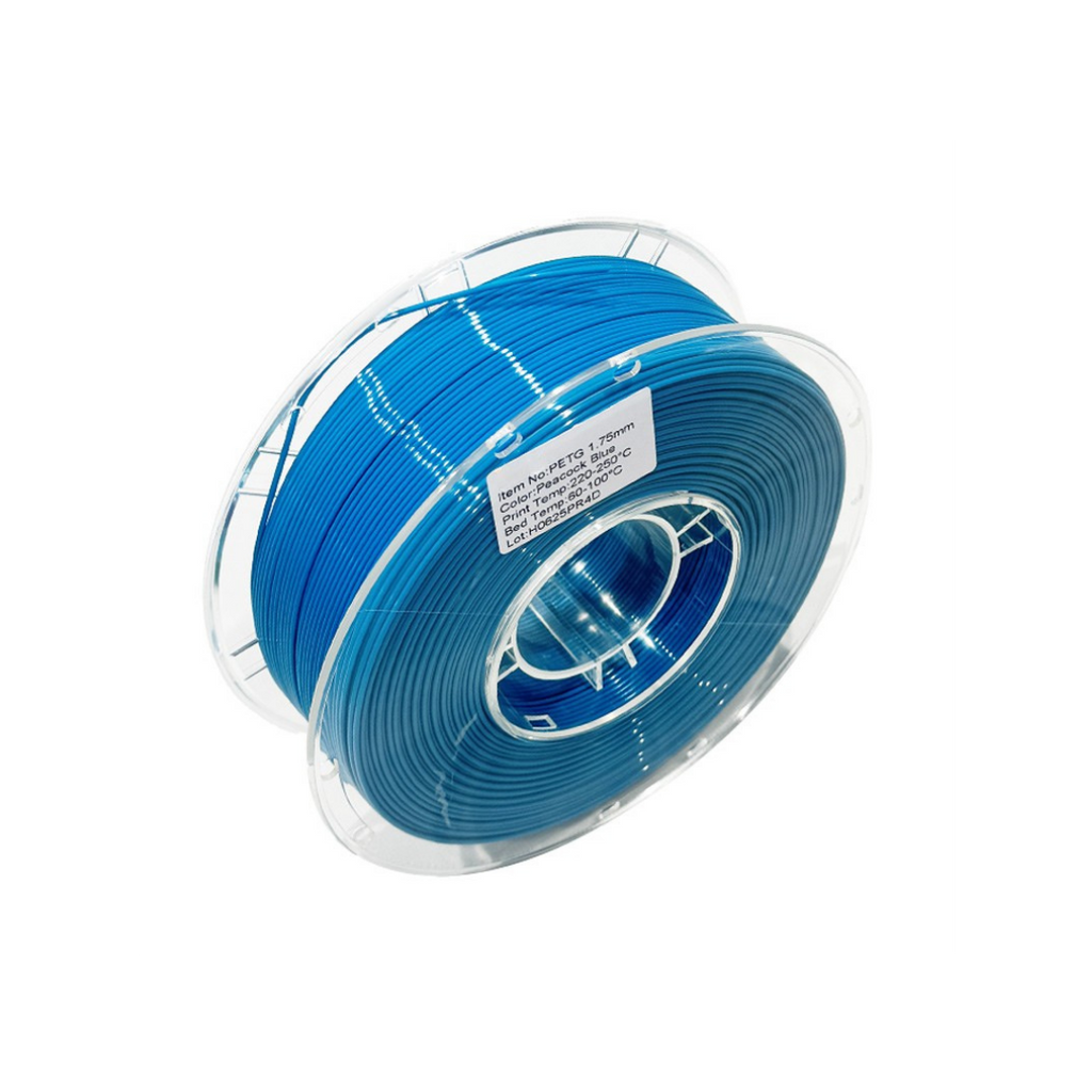 Willys 3D Printer Filament PETG - Peacock Blue