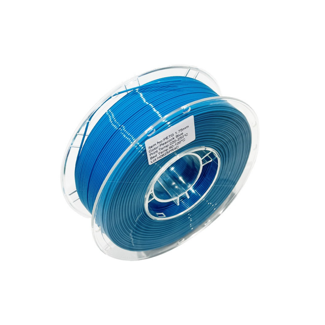 Willys 3D Printer Filament PETG - Peacock Blue
