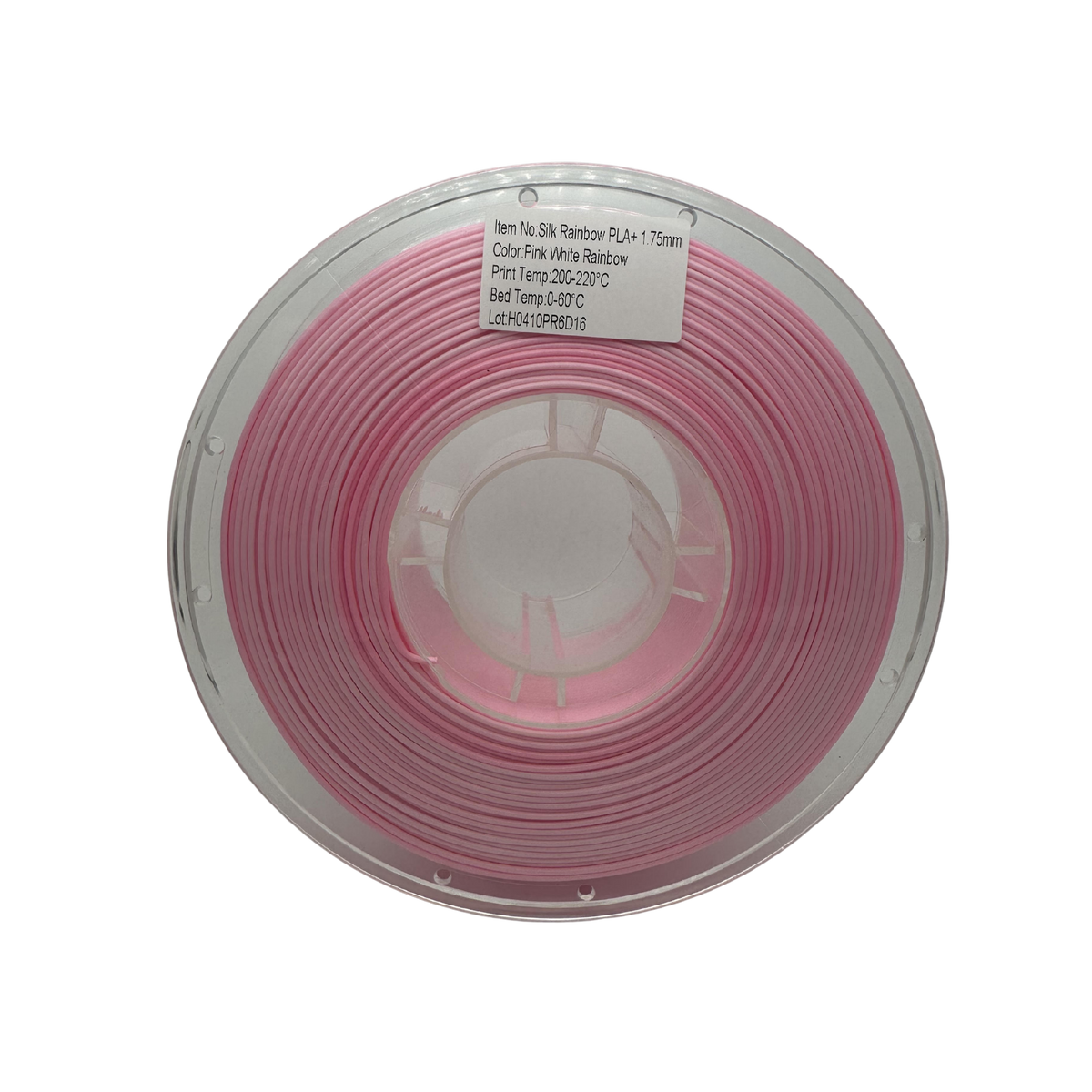 Willys 3D Filament PLA Silk Rainbow - Pink/White