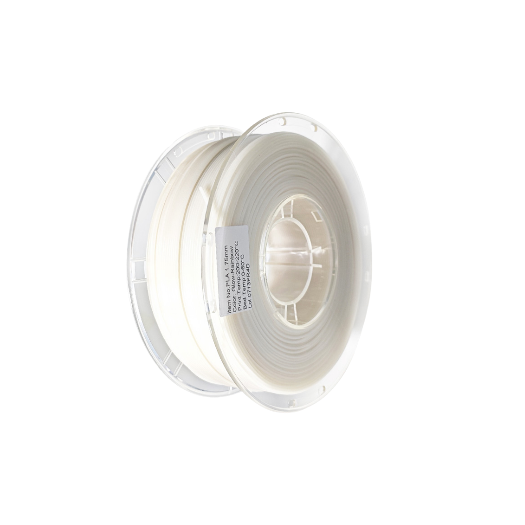 Willys 3D Filament PLA Glow - Rainbow