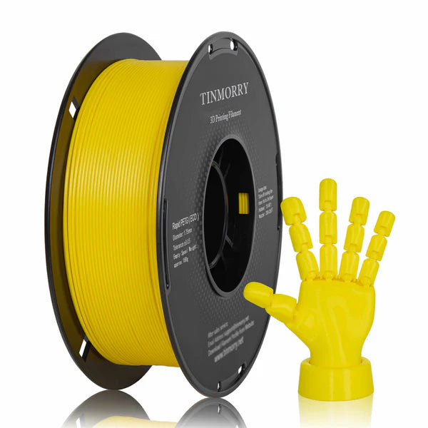 Tinmorry 3D Filament PETG Eco - Bright Yellow