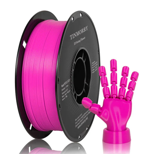 Tinmorry 3D Filament PETG Eco - Flourescent Fuschia