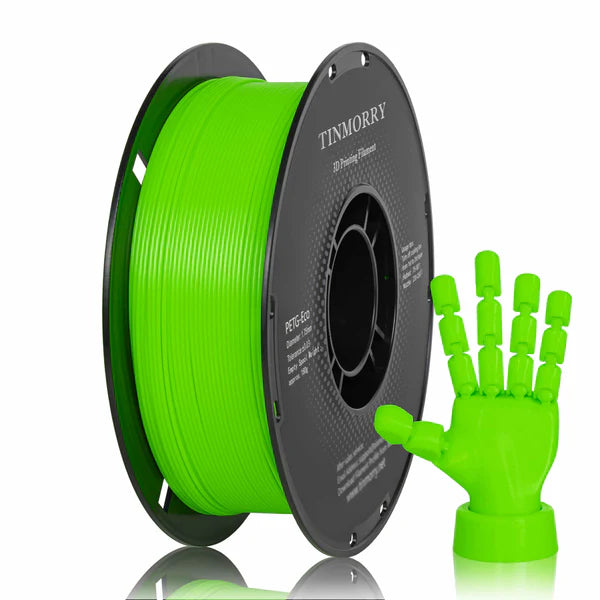 Tinmorry 3D Filament PETG Eco - Transparent Green