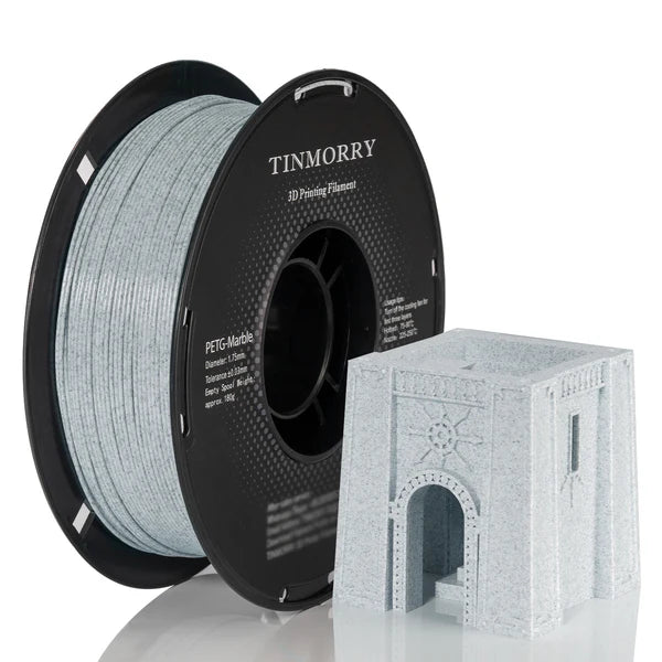 Tinmorry 3D Filament PETG Marble - Granite