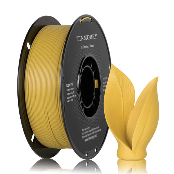Tinmorry 3D Filament PLA - Warm Yellow